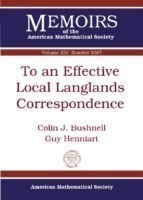 To an Effective Local Langlands Correspondence