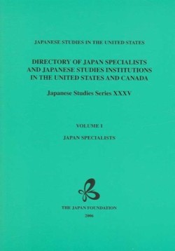 Directory of Japan Specialists and Japanese Studies Institutions in the United States and Canada