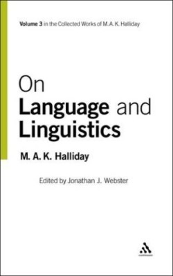 On Language and Linguistics Volume 3