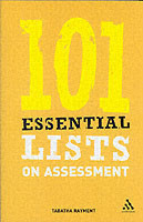 101 Essential Lists on Assessment