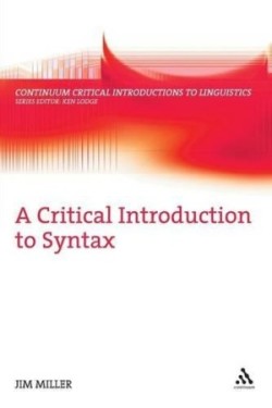 Critical Introduction to Syntax