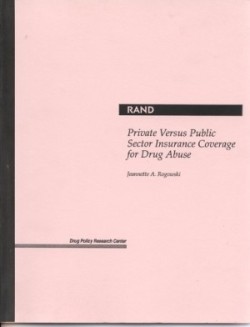 Private versus Public Sector Insurance Coverage for Drug Abuse