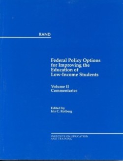Federal Policy Options for Improving the Education of Low-Income Students