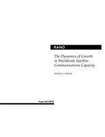 Dynamics of Growth in Worldwide Satellite Communications Capacity