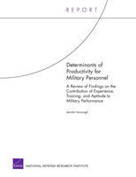 Determinants of Productivity for Military Personnel