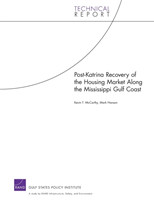 Post-Katrina Recovery of the Housing Market Along the Mississippi Gulf Coast