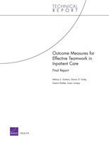 Outcome Measures for Effective Teamwork in Inpatient Care