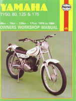 Yamaha TY50, 80, 125 & 175 (74 - 84) Haynes Repair Manual