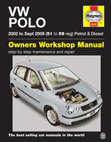 VW Polo Petrol & Diesel (02 - Sept 09) Haynes Repair Manual