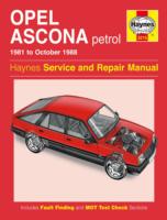 Opel Ascona Petrol (81 - 88) Haynes Repair Manual