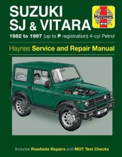Suzuki SJ Series, Samurai & Vitara (4-cyl) Petrol (82 - 97) Haynes Repair Manual