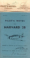 Harvard 2B Pilot's Notes