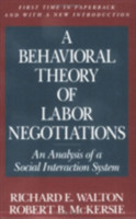 Behavioral Theory of Labor Negotiations