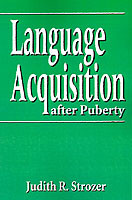 Language Acquisition after Puberty