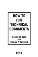 How to Edit Technical Documents