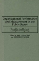 Organizational Performance and Measurement in the Public Sector
