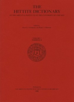 Hittite Dictionary of the Oriental Institute of the University of Chicago Volume L-N, fascicle 2 (-ma to miyahuwant-)