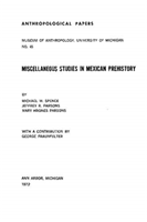 Miscellaneous Studies in Mexican Prehistory