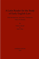 Latin Reader for the Study of Early English Law