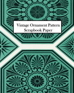 Vintage Ornament Pattern Scrapbook Paper