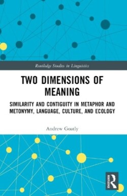 Two Dimensions of Meaning Similarity and Contiguity in Metaphor and Metonymy, Language, Culture, and Ecology