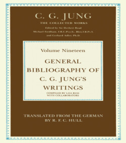 General Bibliography of C.G. Jung's Writings