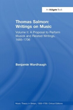 Thomas Salmon: Writings on Music