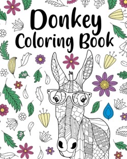 Donkey Coloring Book