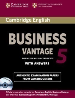 Cambridge Bec 5 Vantage Self-study Pack