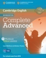 Complete Advanced 2nd Edition Workbook without Answers with Audio CD