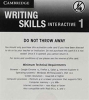Grammar and Beyond Level 1 Writing Skills Interactive (Standalone for Students) via Activation Code Card