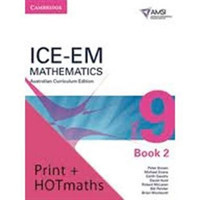 ICE-EM Mathematics Australian Curriculum Edition Year 9 Book 1 and HOTmaths Bundle