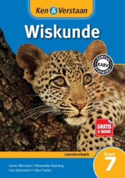 Ken & Verstaan Wiskunde Leerdersboek Graad 7 Afrikaans