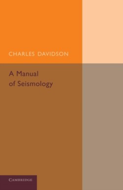 Manual of Seismology