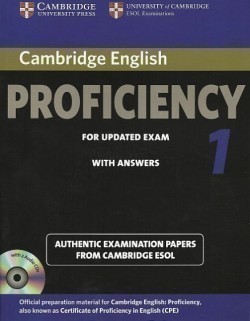 Cambridge CPE for updated exam 1 Self-study Pack (Student´s Book with Answers & Audio CDs (2))