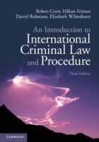 Intro International Criminl Law, 3rd Ed.
