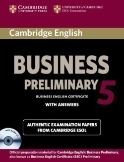 Cambridge Bec 5 Preliminary Self-study Pack