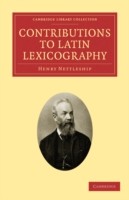 Contributions to Latin Lexicography