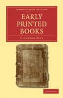 Early Printed Books