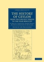 History of Ceylon, from the Earliest Period to the Year MDCCCXV