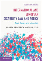 International and European Disability Law and Policy