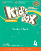 Kid's Box Updated Level 4 Teacher's Book Turkey Special Edition For the Revised Cambridge English: Young Learners (YLE)