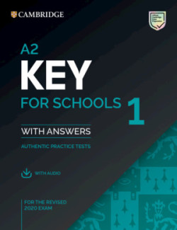 A2 Key for Schools 1 for revised exam from 2020 Student's Book Pack (Student's Book with answers wit