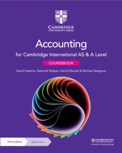 Cambridge International AS and A Level Accounting Coursebook with Digital Access