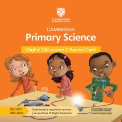 NEW Cambridge Primary Science Digital Classroom Access Card (1 year) Stage 2