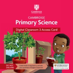 NEW Cambridge Primary Science Digital Classroom Access Card (1 year) Stage 3