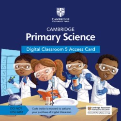 NEW Cambridge Primary Science Digital Classroom Access Card (1 year) Stage 5