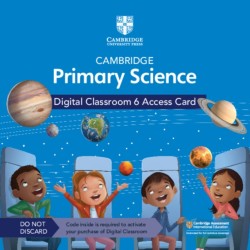 NEW Cambridge Primary Science Digital Classroom Access Card (1 year) Stage 6