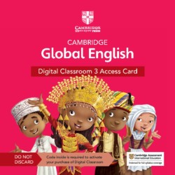 NEW Cambridge Global English Digital Classroom AccessCard (1 year) Stage 3