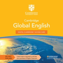 NEW Cambridge Global English Digital Classroom 7 Access Card (1 Year Site Licence)